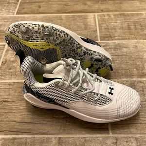 Under Armour Harper 7 Low Men's Metal Cleats Navy Size 7 NEW!!